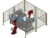 Design Of Double Robotic Welding Workstation For Drum Roll Rounding 3D Exported