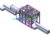 Multi-Specification Pipe Pile Die Automatic Closing And Locking Machine (Mass Production, With Physical Picture) SolidWorks, 3D Exported