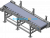 Belt Conveyor + Hopper SolidWorks, 3D Exported