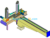 Forming Manipulator, Double Cut-Off And Double-Beam Die-Setting Manipulator SolidWorks