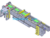 Cell Phone Film Conveyor Model SolidWorks, 3D Exported