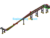 Automation Of Pallet Uphill And Downhill Conveying (CreoProE), 3D Exported