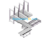 Square-Shaped Material Automatic Conveying Device SolidWorks, 3D Exported