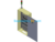 A Solid Model Of An Electrical Cabinet SolidWorks, 3D Exported