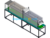 Flow Line Air-Drying Line Automatic Integrated Design Model SolidWorks, 3D Exported