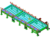 Roller Conveyor Material Line SolidWorks