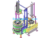 Motor Non-Standard Assembly Machine SolidWorks, 3D Exported