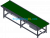 Belt Conveyor Line Single Layer Belt Line SolidWorks, 3D Exported