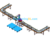 Palletizing Roller Line SolidWorks, 3D Exported