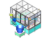 Automatic Loading And Unloading Non-Standard Airtight Inspection Machine SolidWorks, 3D Exported