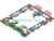 Automated Circulation Conveying Line SolidWorks, 3D Exported