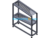 Automatic Production Line Material Rack SolidWorks