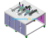 Automatic Pre-Assembly Flange Equipment SolidWorks, 3D Exported