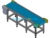 Conveyor Line 3D Model SolidWorks, 3D Exported