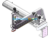 Self-Locking XYZ Module With Aluminum Profile SolidWorks, 3D Exported