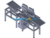 Automatic Loading And Unloading Equipment For Parts Processing 3D Exported