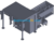 Rack And Pinion Semi-Automatic Fluorescent Magnetic Particle Flaw Detection Line 3D Exported