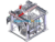 Gantry Palletizing And Boxing Truss Manipulator SolidWorks, 3D Exported